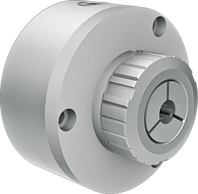 Manual collet chuck